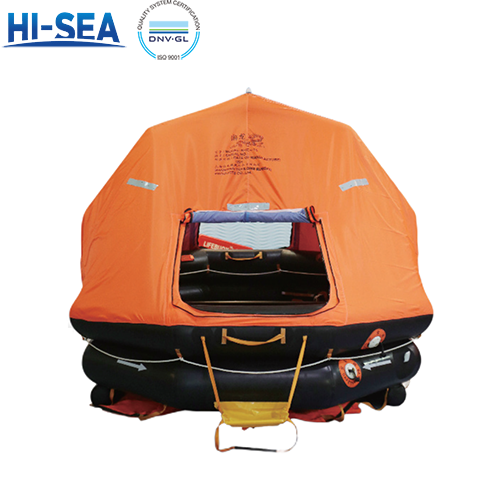 Self-Righting Inflatable Liferaft